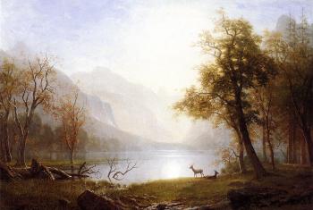 阿爾伯特 比爾施塔特 Valley in Kings Canyon 阿爾伯特 比爾施塔特 Valley in Kings Canyon